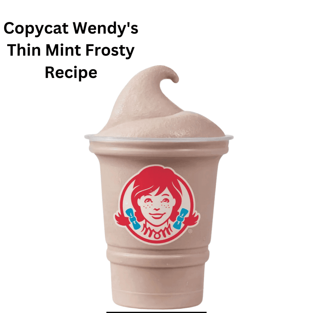 Wendy's Thin Mint Frosty