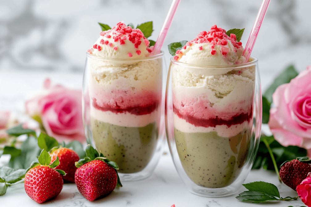 Copycat Starbucks Strawberry Matcha Recipe