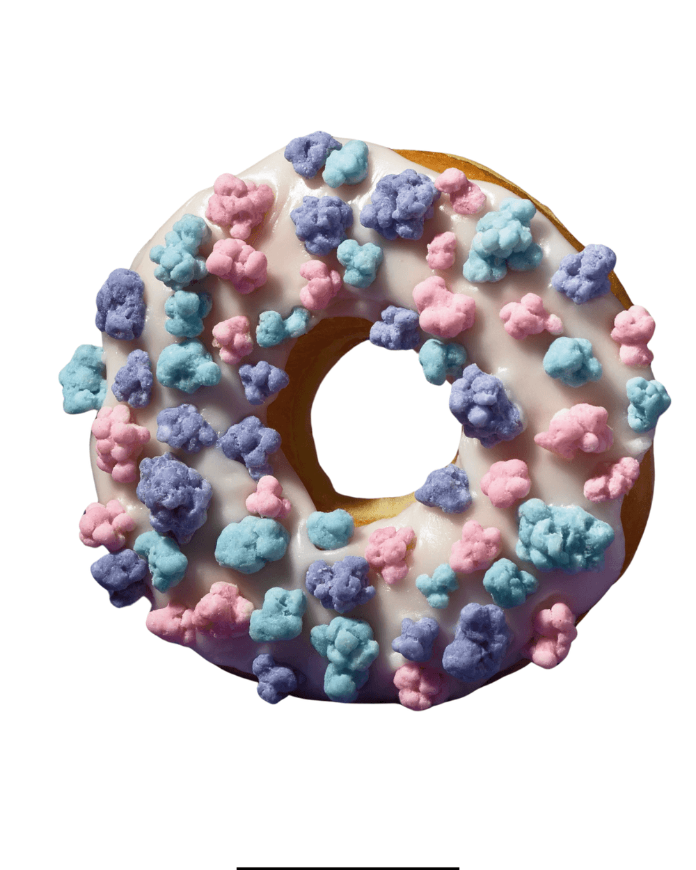 Homemade Dunkin' Cotton Candy Donut Recipe